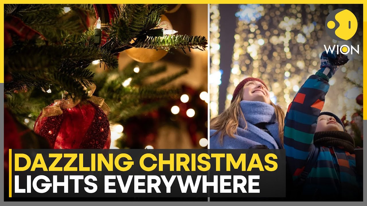 Christmas 2025: Dazzling Christmas Lights Brighten Streets and Turn City Blocks Into Photo Backdrops