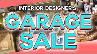 Interior Decorator's Upscale Craigslist Garage Sale