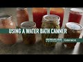 Using A Water Bath Canner