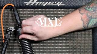 Video thumbnail for BEST AFFORDABLE GUITAR AMP MICROPHONE!!! The MXL DX-2 by Mike Vance