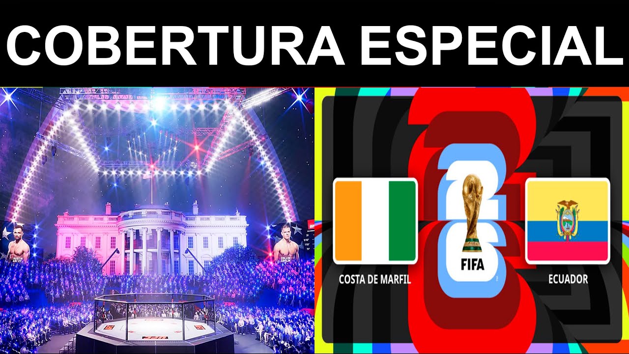 EVENTO UFC EN LA CASA BLANCA I
MUNDIAL 2026: COSTA DE MARFIL VS ECUADOR