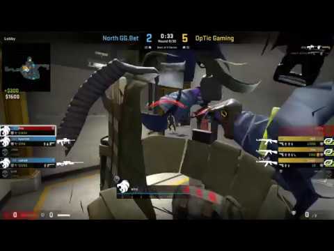 ESports - CS:GO, North vs OpTic, ESL Pro League Season 9 Europe (12th of April 2019), Nuke - Map 3