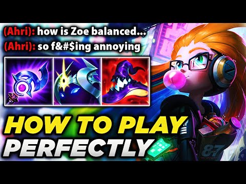 Rank 1 Zoe Shows YOU How to Play PERFECT in Season 12!