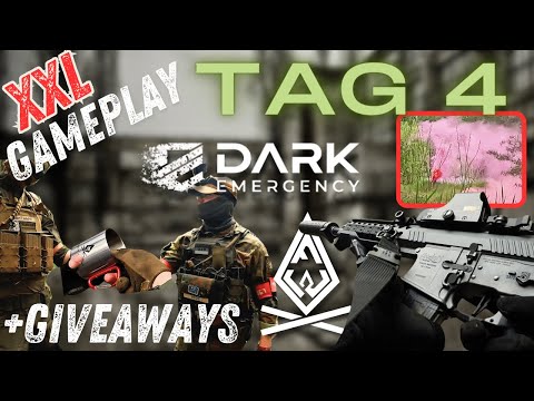 Wir BESCHENKEN euch! XXL Airsoft Gameplay // Dark Emergency 2024 Tag 4+5