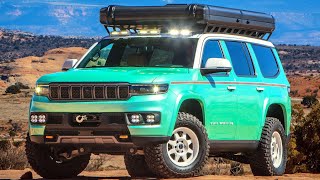 2024 Jeep Concept Models – Low Down | Willys Dispatcher | Gladiator Rubicon High Top | Vacationeer