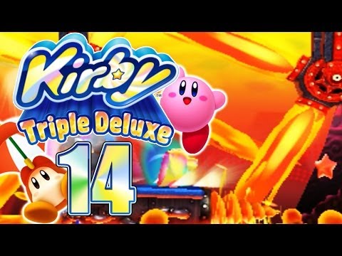 Let's Play Kirby Triple Deluxe [100%] - Part 14 - Scharfschützen Action