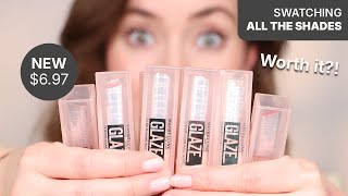 I Tried Every Shade Of Maybelline's New Lip Oil Balms...