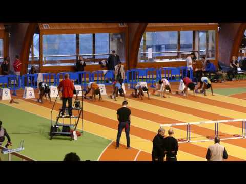 60m Haies – Finale A – CAF – Championnat Régionaux Indoor 15/01/2017 – INSEP