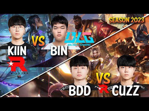 KT Kiin vs BLG Bin | KT BDD vs KT Cuzz - Patch 13.18 KR Ranked