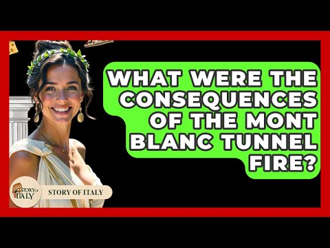 What Were The Consequences Of The Mont Blanc Tunnel Fire? - Story Of Italy