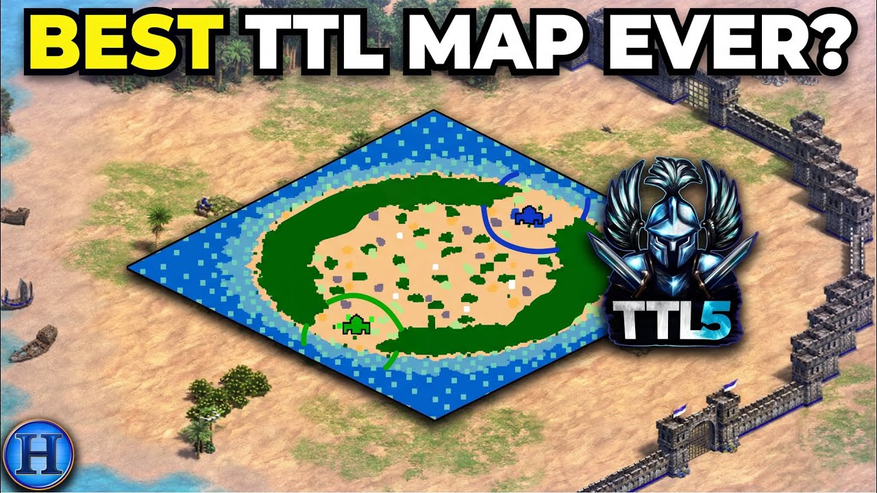 This New Map 'Coast Arena' is SICK | AoE2