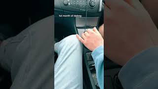 The evolution of the thigh squeeze 👫 #couplegoals #romantic #shorts