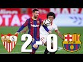 Sevilla vs Barcelona [2-0], Copa del Rey, Semi-Final, 1st Leg - MATCH REVIEW