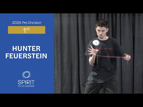 Spirit Yo-yo Contest 2025 - Pro Division 1st - Hunter Feuerstein