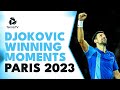 Novak Djokovic Winning Moments vs Grigor Dimitrov ? | Paris 2023 Final
