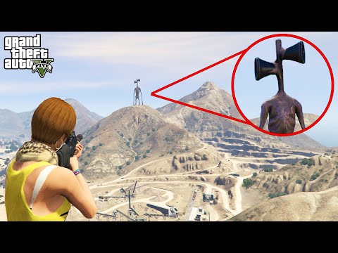 I Found Siren Head on GTA 5 Ep.25 (Grand Theft Auto V)