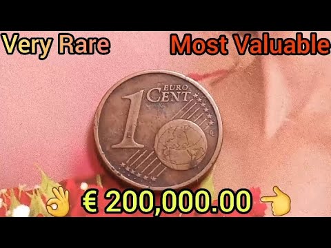 THE MOST VALUABLE! 1 Euro Cent 1999 Ultra Rare Error Coin Don't Spend This Worth Big Money