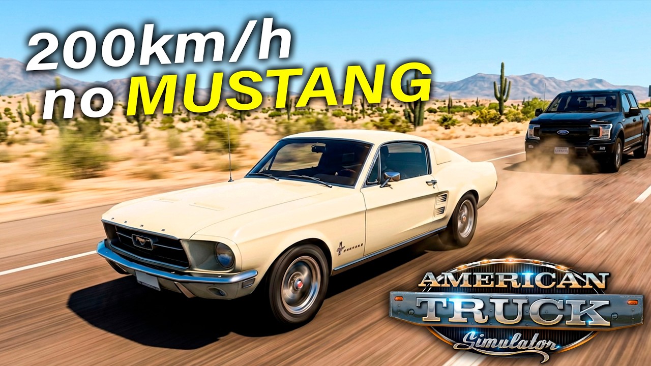 Testei os NOVOS carros ACELERANDO TUDO! - American Truck Simulator #1