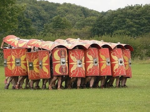 Rome Total War: 1 Testudo Formation VS 800 Archers