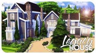 Sims 4 House Build - Legacy House (Pt. 1)