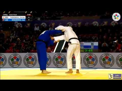 Judo 2014 Grand Prix Tbilisi: Tushishvili (GEO) - Remarenco (UAE) [-100kg] semi-final