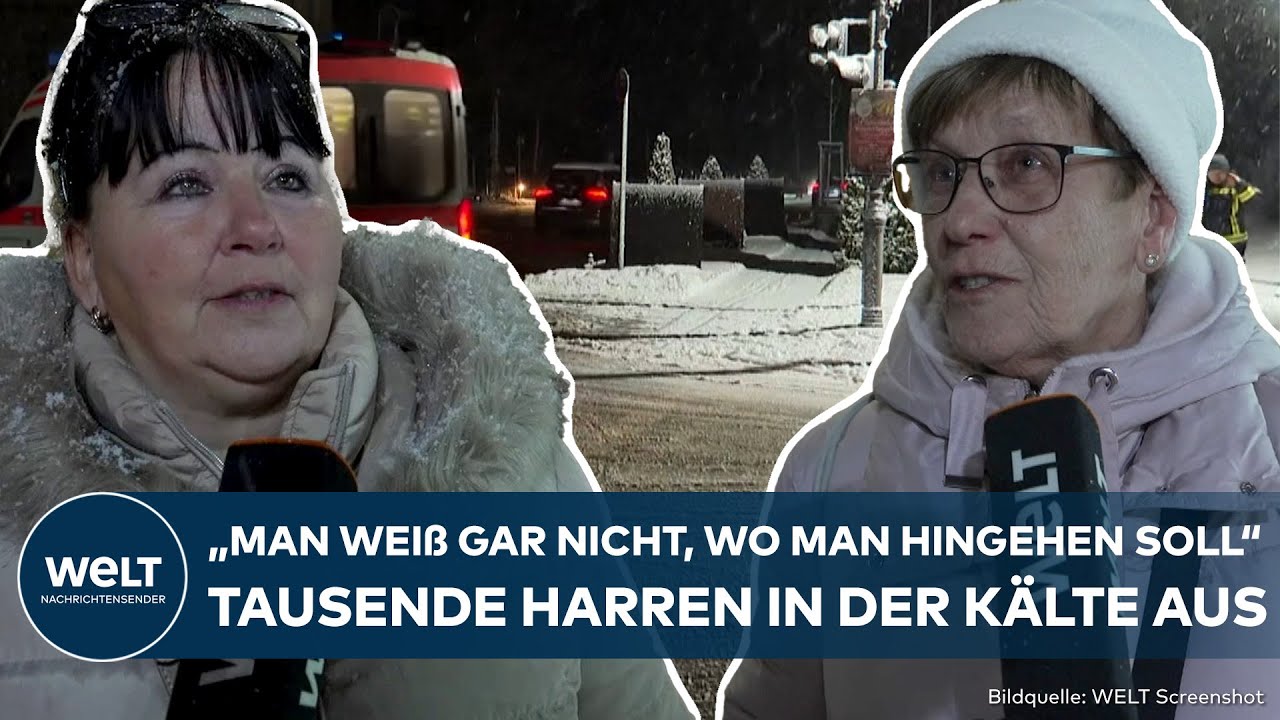 BLACKOUT IN BERLIN: "Das ist Terrorismus!" Tausende harren in Kälte aus! Unmut über Behörden wächst