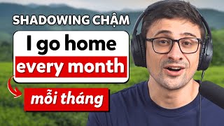 Shadowing cho người mới bắt đầu | Cách nói về quê hương | Học tiếng Anh giao tiếp
