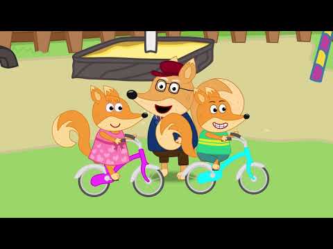 Fox Family Stuck Playing Hide and Seek with Daddy - amazing kids stories #1491