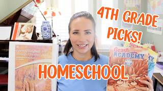 4TH GRADE HOMESCHOOL PICKS 2026-27 | MATH, LA, EXTRAS
