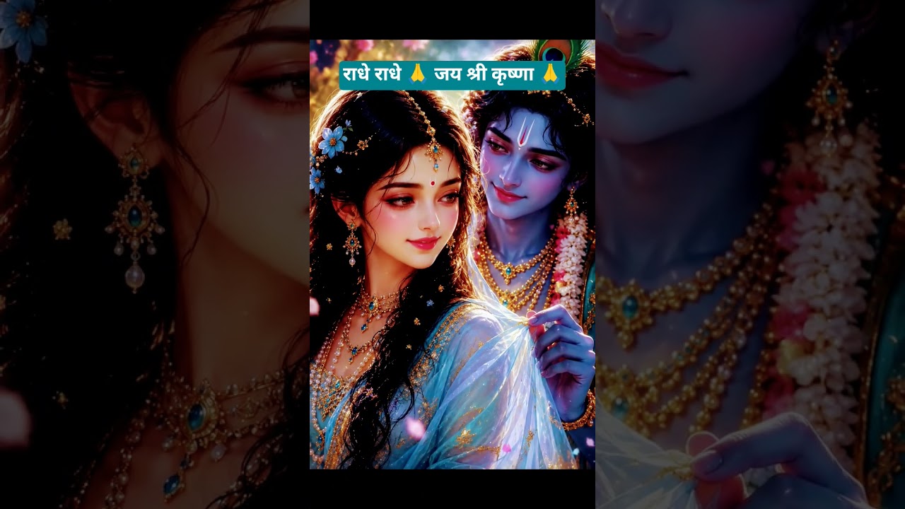 राधे राधे 🙏 जय श्री कृष्णा 🙏 #shorts #youtubeshorts #krishna #radhakrishna #ytshorts #radheradhe