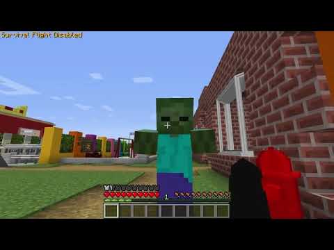 MEZARDAN ÇIKIP ZOMBİ OLDUM-minecraft