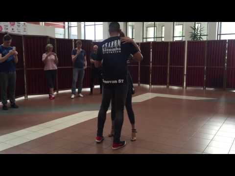 Urban Kiz improv demo by Donnovan ST & Marjolein @ Vilnius Salsa Festival