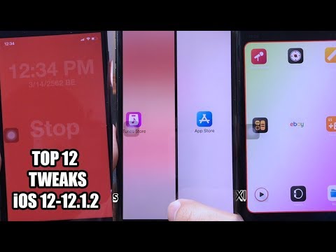 *NEW* Amazing 12 Cydia Tweaks Compatible iOS 12-12.1.2 (Jailbreak Tweaks)
