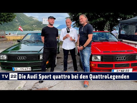 MOTOR TV22: Die Audi Sport quattro bei den QuattroLegenden in St. Gilgen 2024