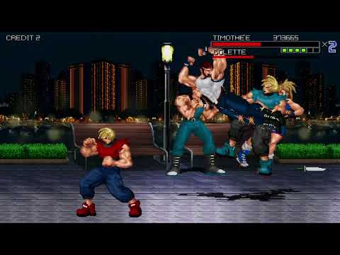 Beat 'em up Justice Knuckles - Brawler Timothée Full Gameplay Part 3/3 [Final]