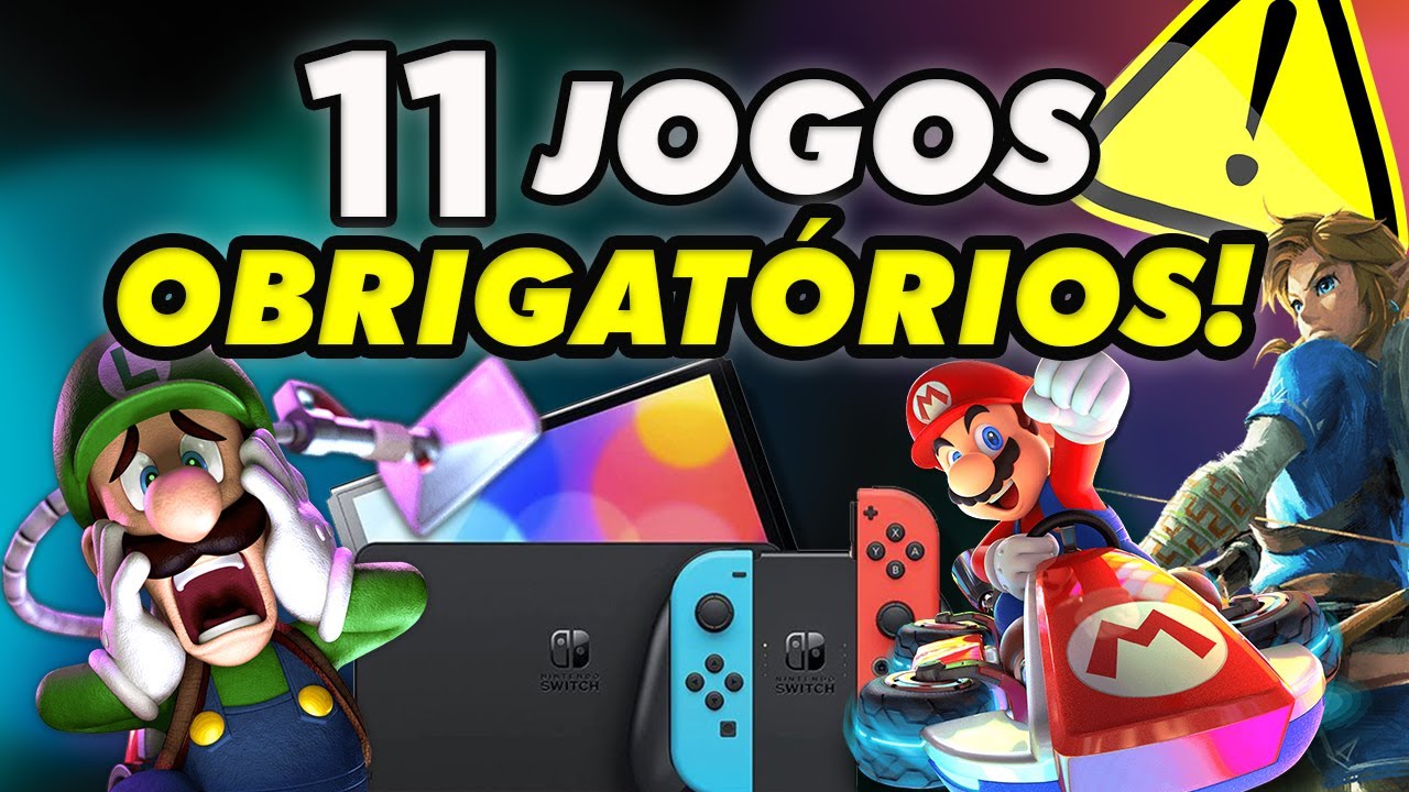 11 Jogos EXCLUSIVOS OBRIGATÓRIOS do Nintendo Switch para ter uma Experiência Completa!