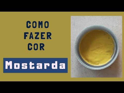 Como fazer a cor Mostarda (parte 2)