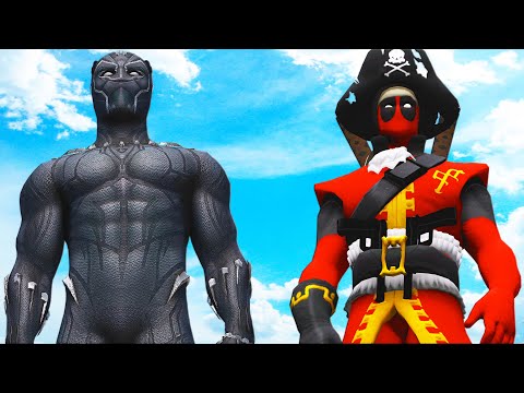 Black Panther VS Pirate Deadpool | EPIC BATTLE