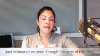 Jaci Velasquez as seen through the eyes of her child
