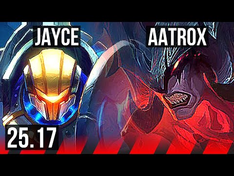 JAYCE vs AATROX (TOP) | KR Master | 25.17