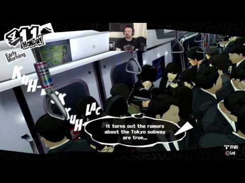 Persona 5 playthrough pt6 - Lost at the Station/The New Girl