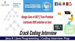 YouTube video 'Range Sum of BST | LeetCode 938 | Tree Problem'