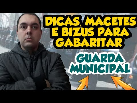 Questões sobre o  Estatuto Geral das Guardas  Municipais - Guarda Municipal de Cubatão
