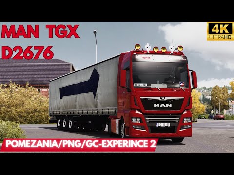 ETS2 |4K| MAN TGX D2676 POMEZANIA PNG/RESHADE