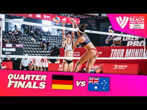 Müller/ Tillmann vs. Mariafe / Clancy - Quarter Finals Highlights Tepic 2023 #BeachProTour