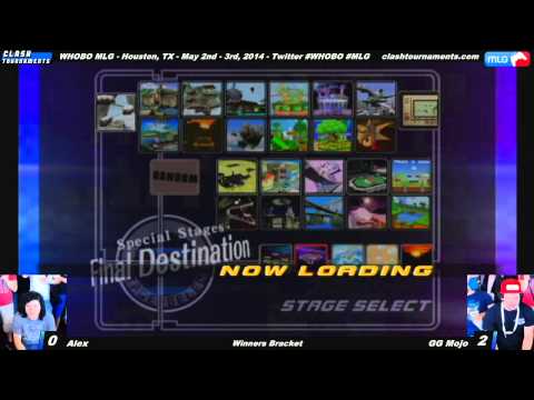 WHOBO MLG - GG Mojo vs Alex - SSBM