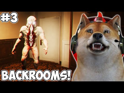 TERJEBAK DI HOTEL MEWAH BERSAMA MONSTER SCP! - Escape the Backrooms #3
