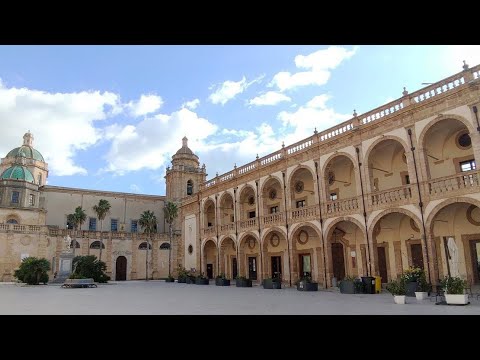 Republic Square, Mazara del Vallo, Trapani, Sicily, Italy, Europe