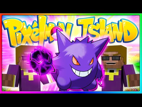 Gengar? I hardly know ar! | PIXELMON ISLAND UHC Episode 2 (Minecraft Pokemon Mod)
