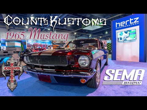 Count's Kustoms Reveals a 1965 Ford Mustang Fastback at SEMA Show!
